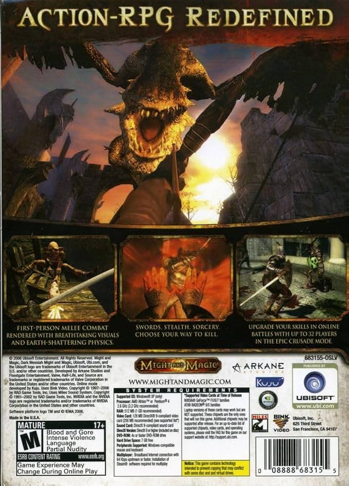 希少　店頭用　ダークメサイア　DARK MESSIAH　販促ポスター 希少 店頭用 ダークメサイア DARK MESSIAH 販促ポスター